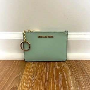 Micheal Kors Sage Green Wallet